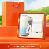 Kit Cadeau OEM Personnalisé, Mug à Café + Batterie Externe 10000mAh, MOQ Flexible pour Vendeurs Transfrontaliers et Acheteurs en Gros de Petites Entreprises