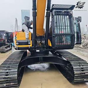 Excavadora de cadenas Sany235H usada, 23 toneladas, cucharón de 1.3m³, marca china original, excavadora grande para construcción, pocas horas, buen estado. - Product Image 5