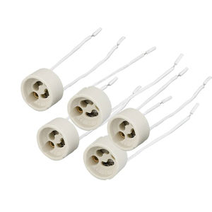 Support de base d'ampoule de lampe à LED GU10 Downlight Socket Fitting with Aging Test Silicon <span class=keywords><strong>Cable</strong></span> for LED Spotlight - Product Image 1