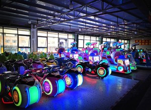 Grande moto commerciale à piles pour enfants Prince zone de jeu intérieure/extérieure équipement d'amusement en fibre de verre pour le shopping - Product Image 6