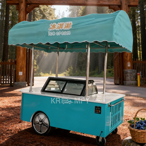 Tricycle mobile de vente de glaces avec roues, chariot rapide, 2025 - Product Image 4