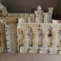 60CM de hauteur nouveau modèle balustrades en plastique mains courantes moule ciment escalier garde-corps balcon garde-corps et rampes de pont pour balcon