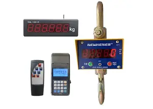 Hook Hanging Lifting Equipment Electronic Digital Hanging Crane Weight Scale 10 Ton-50 Ton