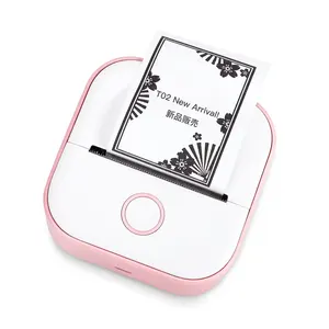 2024 di vendita calda stampante fotografica portatile Mini adesivi per la stampa di etichette tascabili Wireless senza inchiostro Mobile stampa termica