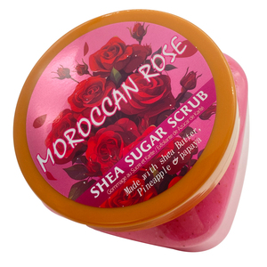 Gommage Au Sucre Et <span class=keywords><strong>Karite</strong></span> Corps Gommage Peau Lisse Anti Acné Blanchissant Exfoliant Polonais Nettoyage En Profondeur African Gommage Corps - Product Image 4