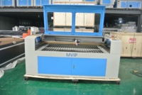 Machine de gravure laser CO2 MP 1390 1610 100W, modèle de table, 2 têtes, refroidissement par eau CNC, pour bois/contreplaqué/MDF/verre/pierre, contrôle Ruida
