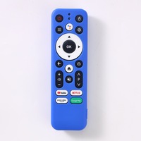 Coque de protection en silicone antidérapante et lumineuse pour télécommande Android Box TV G7PRO