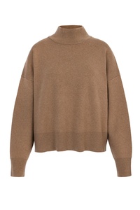 Ensemble de pull en cachemire à col roulé pour <span class=keywords><strong>femme</strong></span> et <span class=keywords><strong>pantalon</strong></span> large pour <span class=keywords><strong>femme</strong></span> - Product Image 5