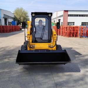 <span class=keywords><strong>China</strong></span> <span class=keywords><strong>Small</strong></span> Kompakt lader 50 PS Kubota Dieselmotor 700kg Tragfähigkeit New Mini Bagger lader Bucket Crawler Sale - Product Image 1