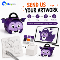 Boîte à bonbons en carton personnalisée OEM ODM pour Halloween, pour les bonbons, les collations, les friandises pour les fêtes d'anniversaire