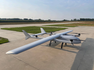 VT100 Híbrido de Ala Fija VTOL UAV con Carga Útil de 100KG, Control Remoto, Inspección, Mapeo, Motor sin Escobillas de Fibra de Carbono - Product Image 5