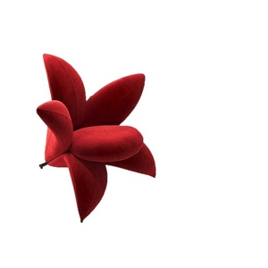 Fauteuil Lilies Petal, design italien minimaliste, <span class=keywords><strong>tendance</strong></span> créative, en tissu de forme spéciale, design haut de gamme, fauteuil de loisirs individuel pour salon - Product Image 5