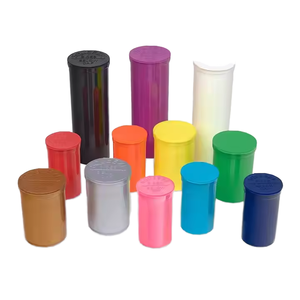Conteneur en plastique résistant aux enfants DRAM Pop Top pour médicaments, fleurs séchées, rouleaux de tabac, tube, bouteille - Product Image 1