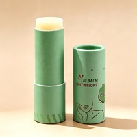 Emballages en carton biodégradables personnalisés pour baume à lèvres en stick, contenants en papier kraft pour baume à lèvres