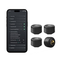 Accessoire universel pour voitures Android, grand écran, Bluetooth sans fil, capteur externe, système de surveillance de la pression des pneus