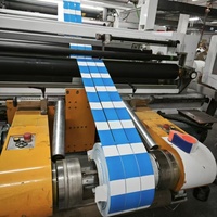 Kertas Thermal Direct Roll Die-cutting 130-150g/m2 Bebas BPA dengan Perforasi untuk Tanpa Sobek/Pemotongan Setelah Pencetakan