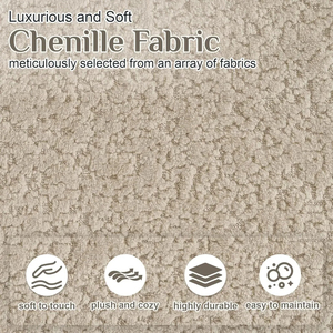 Canapé sectionnel en velours gris clair de qualité supérieure avec rembourrage en éponge, design compressé sous vide pour salon de villa - Product Image 4