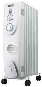 <span class=keywords><strong>Radiateur</strong></span> à huile radiant portable pour toute la pièce, silencieux, minuterie 24 heures, télécommande, protection contre la surchauffe, autoportant - Product Image 4