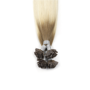 Extensions de cheveux Remy vierges à cuticules alignées, pointes plates, pré-collées à la kératine, cheveux humains lisses, pour usage professionnel en salon. - Product Image 2