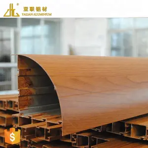 Hot! OEM aluminum corner extrusion round profile, fiberglass aluminium extrusion manufacturer