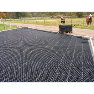 Grille antidérapante <span class=keywords><strong>pour</strong></span> le contrôle de la boue dans les paddocks et les manades de chevaux, <span class=keywords><strong>pour</strong></span> le renforcement des boxes et des paddocks, revêtement de sol <span class=keywords><strong>pour</strong></span> manades équestres - Product Image 4