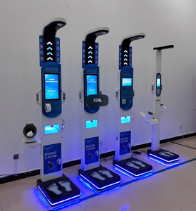 Báscula Digital LCD para Medir <span class=keywords><strong>Peso</strong></span> y Altura con Regla, Capacidad de 500 kg, Precisión de 10 g para Mediciones Precisas y Evaluación del IMC - Product Image 2