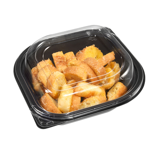 Wholesale Disposable Plastic Food Biscuit Packing Container Pastry Box