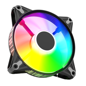 Nhà máy mới 120 mét RGB làm mát người hâm mộ điều khiển từ xa yên tĩnh 12V LED Multi-Màu sắc cho <span class=keywords><strong>PC</strong></span> trường hợp máy tính nhiều màu nhựa Cooler - Product Image 6