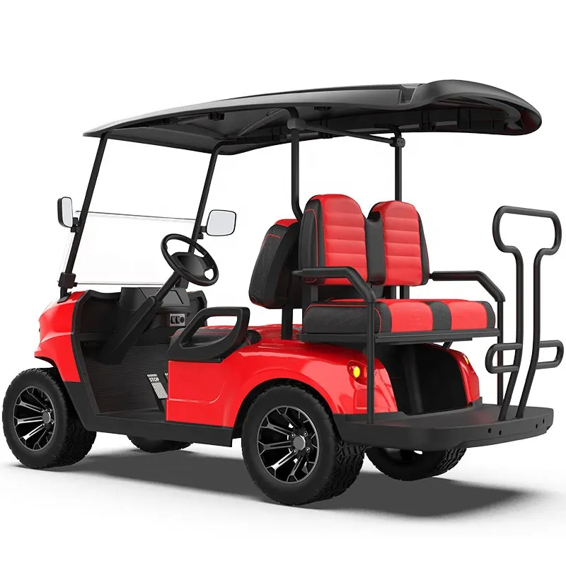 Popular de alta calidad todoterreno Club Car Golf Buggy precio levantado 4 pasajeros carrito de Golf para la venta