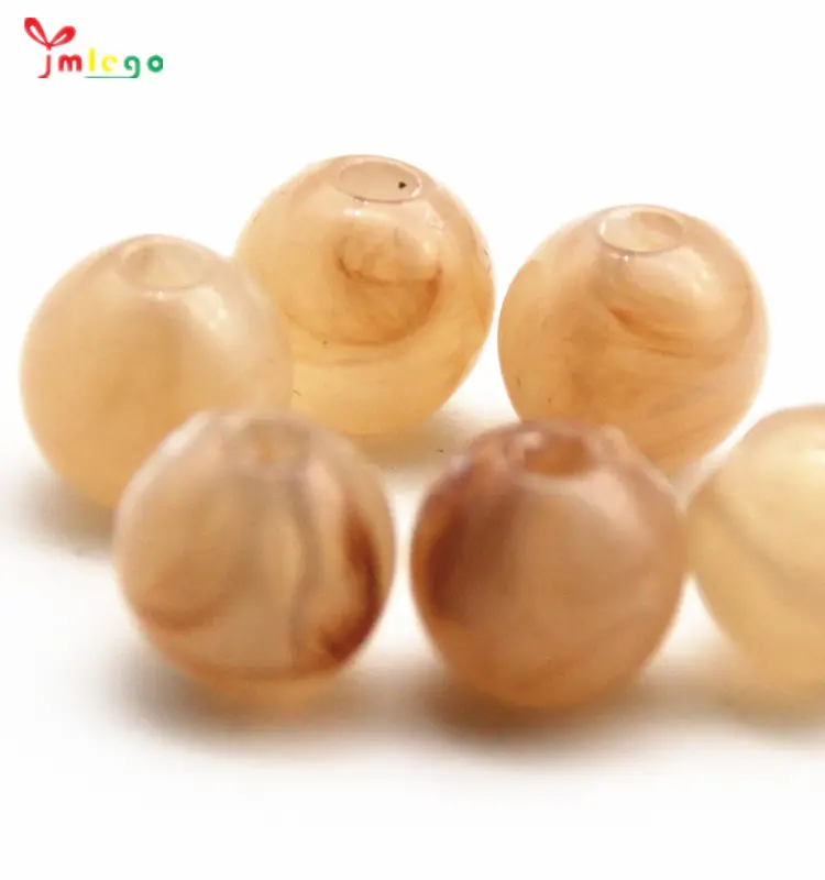 Perline di plastica sfuse per nuvola all'ingrosso perle di vetro rotonde fornitori di perle allentate rotonde per kit di creazione di gioielli