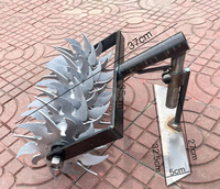Nouveau jardin desserrer le sol aérateur de pelouse chaume scarificateur râteau rouleau cultivateur