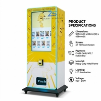 Mini distributeur de cartes à collectionner, distributeur de cartes à monnayeur, écran tactile 32 pouces, service libre 24h/24 et 7j/7 pour les petites entreprises