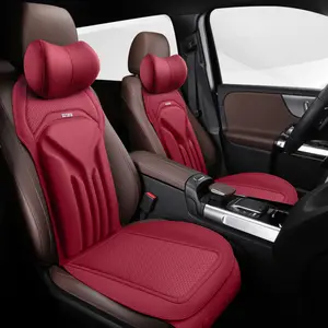 New Arrival Soft Sponge Comfort Leather Suitable Saddle Style Backrest All Inclusive Breathable Car Seat Covers