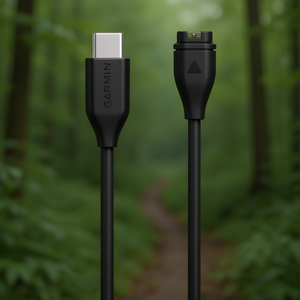 Garmin Usb Type C <b>Charging</b> Data <b>Cable</b> 0.5m Black - Product Image 3