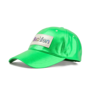 Gorra de Béisbol Metálica Brillante Personalizada, con Visera Curva Reflectante, Ajustable, Estilo Snapback - Product Image 6