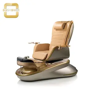 Gül altın ile salon kuaför soyunma arabası abd pedikür sandalyeler yeni tasarım lüks