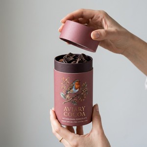 Luxury Ribbon Bow Rigid Cardboard Round Cylinder <b>Box</b> for Gourmet Chocolate <b>Truffles</b> Confectionery Packaging Wholesale - Product Image 2