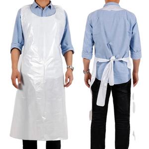 Delantal de Plástico LDPE desechable, <span class=keywords><strong>Mandil</strong></span> Delantal, impermeable, a prueba de aceite, colores personalizados, gran oferta - Product Image 2