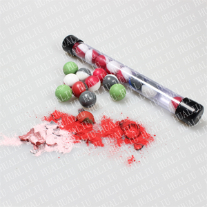 ลูกบอลผงหลากสี0.68นิ้วสำหรับเกมเพนท์บอลคุณภาพสูงเกรดอุตสาหกรรม - Product Image 1