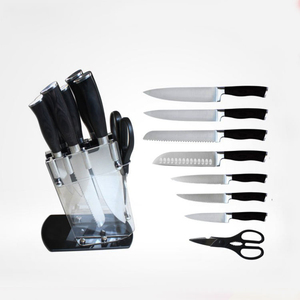 Ensemble De <span class=keywords><strong>Couteaux</strong></span> De Cuisine Chef Couteau Kit <span class=keywords><strong>Couteaux</strong></span> 8Pcs Allemand Acier Bloc Ensemble Un Ensemble De Couteau Pour La Cuisine - Product Image 1