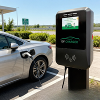 Estación de Carga para Vehículos Eléctricos Jinghu para Exteriores, 7-22kW, Tipo 2, Enchufe de Pared, Plataforma OCPP Lista para Usar, Resistente a la Intemperie IP54, TA-AC-P-P