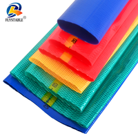 Tuyau d'irrigation plat personnalisé de 3 pouces, longueur sur mesure, 4 bars, multicolore, en PVC, pour le décharge d'eau et le transport de liquides