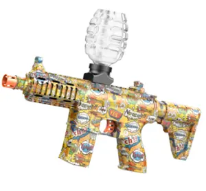 Gran oferta 2024, pistola de pintura de hidrogel múltiple, Bola de salpicaduras de agua de bala suave de gel m416 AKM, pistola de juguete