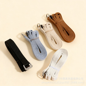 Sangle d'étirement Iyengar Yoga 100% coton non élastique couleur unie unisexe pour usage domestique - Product Image 4