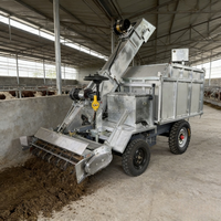 Machine de nettoyage de fumier de mouton et de poulet Saloni, best-seller pour les exploitations agricoles