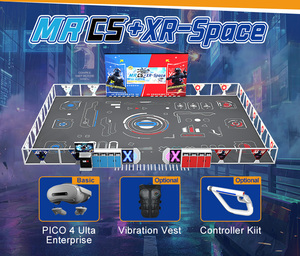 L'arène de la machine VR d'arcade d'E-sports de la station spatiale 9D VR de jeux de tir de Metaverse d'amusement de LEKEVR grande libèrent - Product Image 6