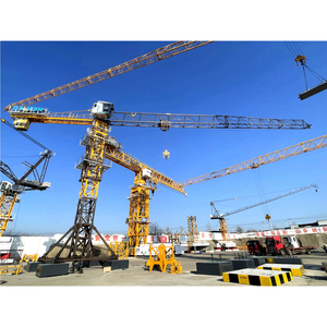 Grúa Torre Autoelevable de Plataforma <span class=keywords><strong>Plana</strong></span> Dahan QTZ125-6015 de 10 Toneladas, Altura de Elevación de 200 m, Motor de Alta Eficiencia, Equipada con PLC (Más) - Product Image 2