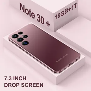 S22Ultra 16GB+1TB Smartphone MTK6889 (10 núcleos) Android 12.0 Pixel 16 milhões+32 milhões bateria 6800mAh 7.2 polegadas