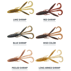 Vente flash, appâts souples réalistes pour la pêche, imitations de crevettes <span class=keywords><strong>DAIWA</strong></span> STEEZs HOG, pour la pêche au black-bass et en eau salée, lancer, traînage - Product Image 3