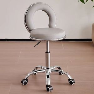Modern <strong>Kitchen</strong> <strong>Island</strong> <strong>Stools</strong> Swivel Counter Height Barstools <strong>With</strong> Back Adjustable Chairs for Home Bar Dining Room - Product Image 4